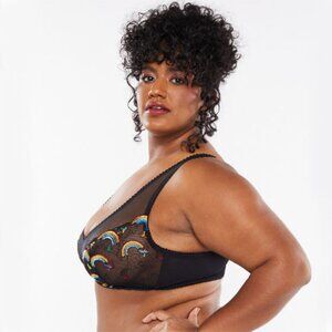 Savage X Pride Embroidered Bralette 2XL NEW